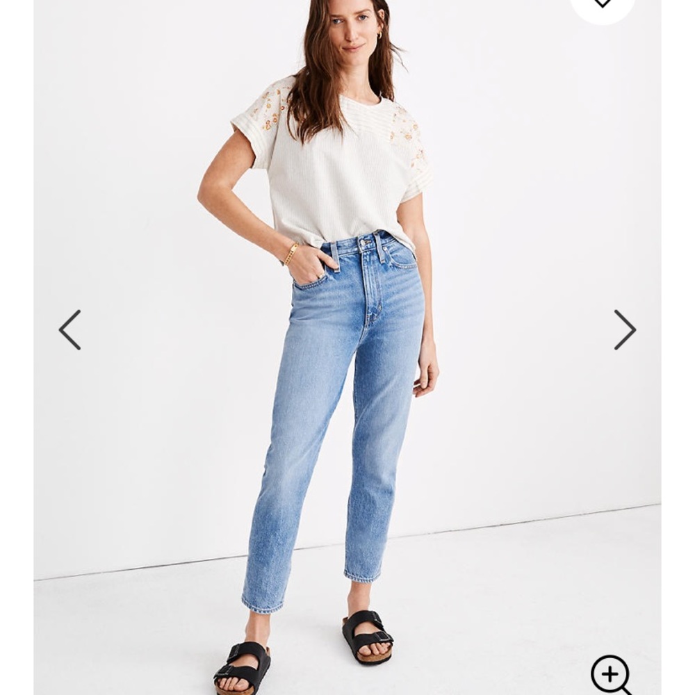 Madewell Mom Jeans: 100% Cotton Melva 30